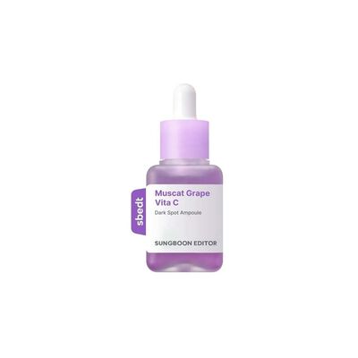 MUSCAT GRAPE VITA C BRIGHTENING AMPOULE (AMPOLLETA FACIAL ILUMINADORA)